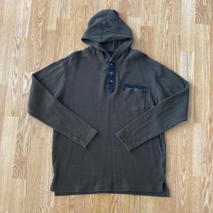 5 for $20! Young Men’s Thermal Hooded Long Sleeve T-shirt